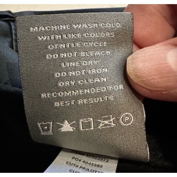 Torrid Womens Black Faux Leather Pants Size 18 Regular - Picture 8 of 12